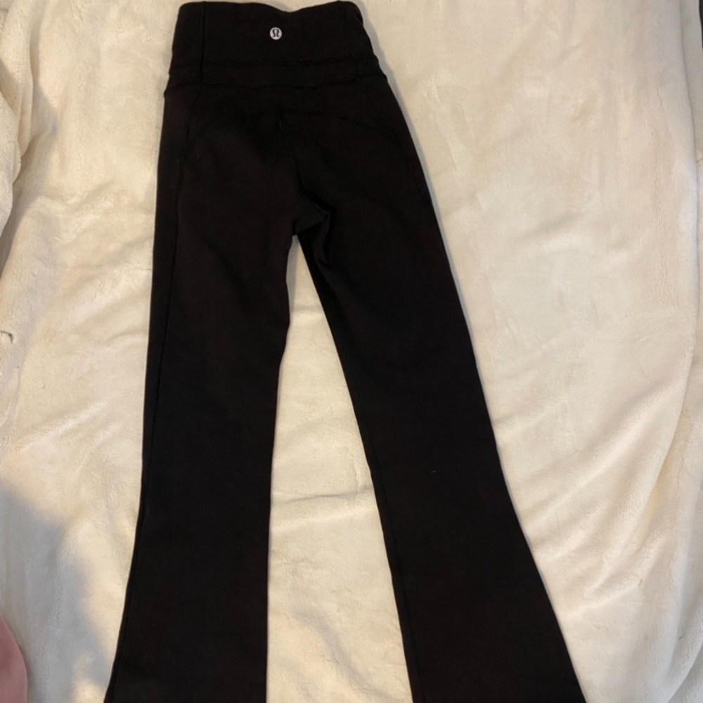 Lululemon flare black leggings
